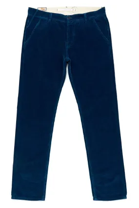 Scarti Lab Chinos 101-SH454 Indigo Corduroy One Wash