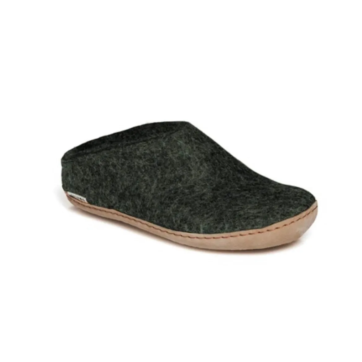 Slip-on with Leather Sole - Forest