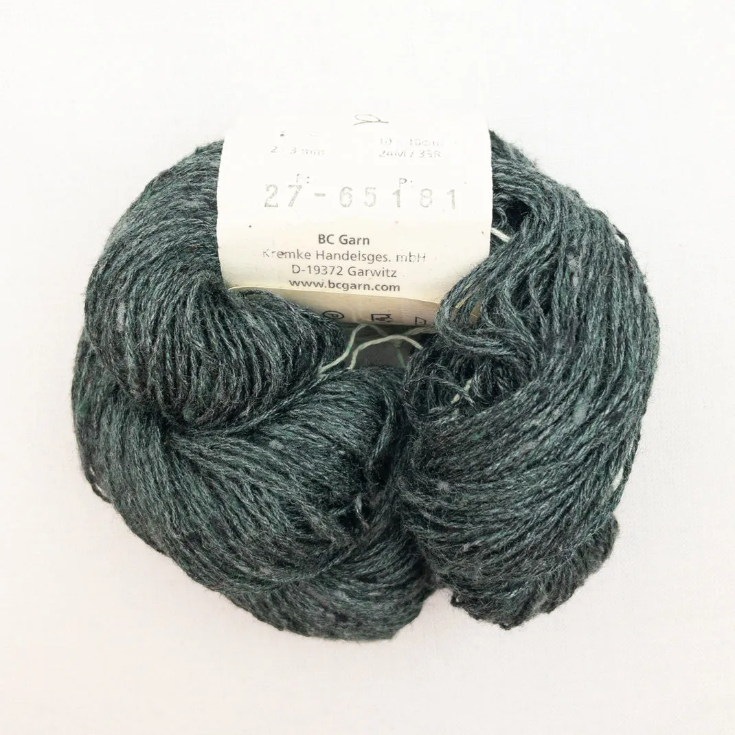 Stockinette Poncho (Tussah Tweed version) Knitting Kit | Tussah Tweed & Knitting Pattern (#113C)
