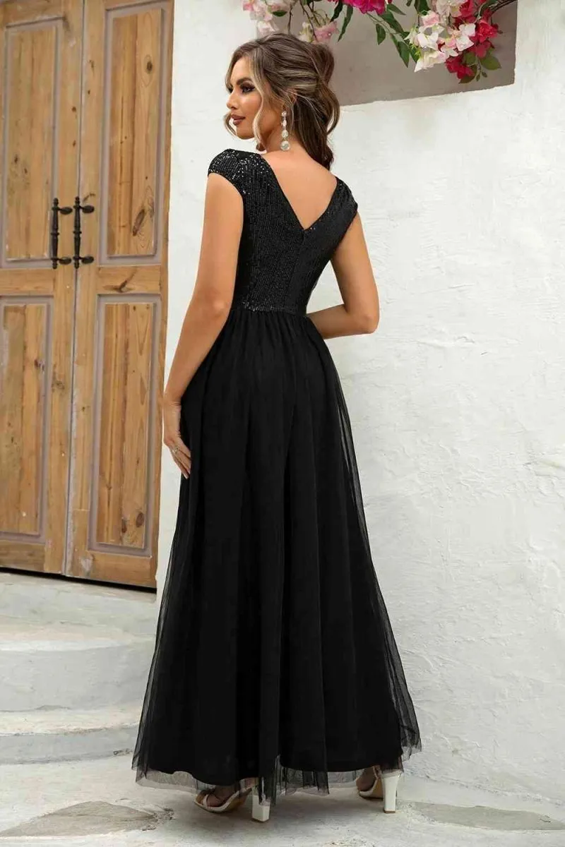 Until The Weekend Sequin Maxi Dress