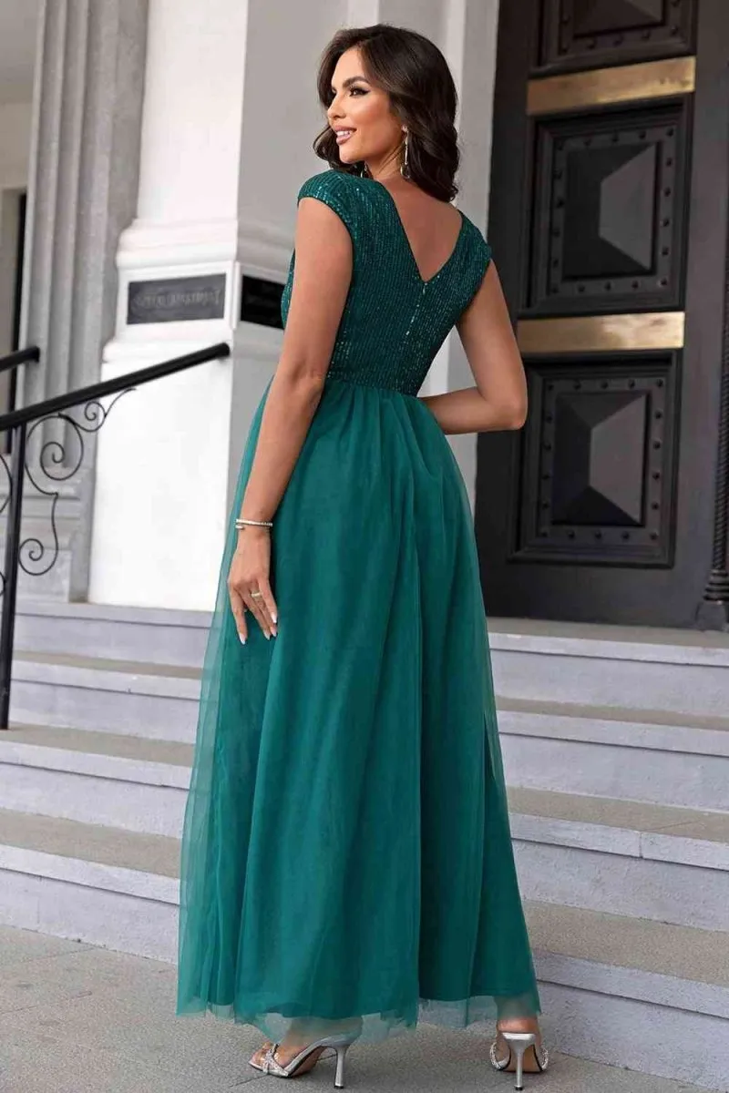 Until The Weekend Sequin Maxi Dress