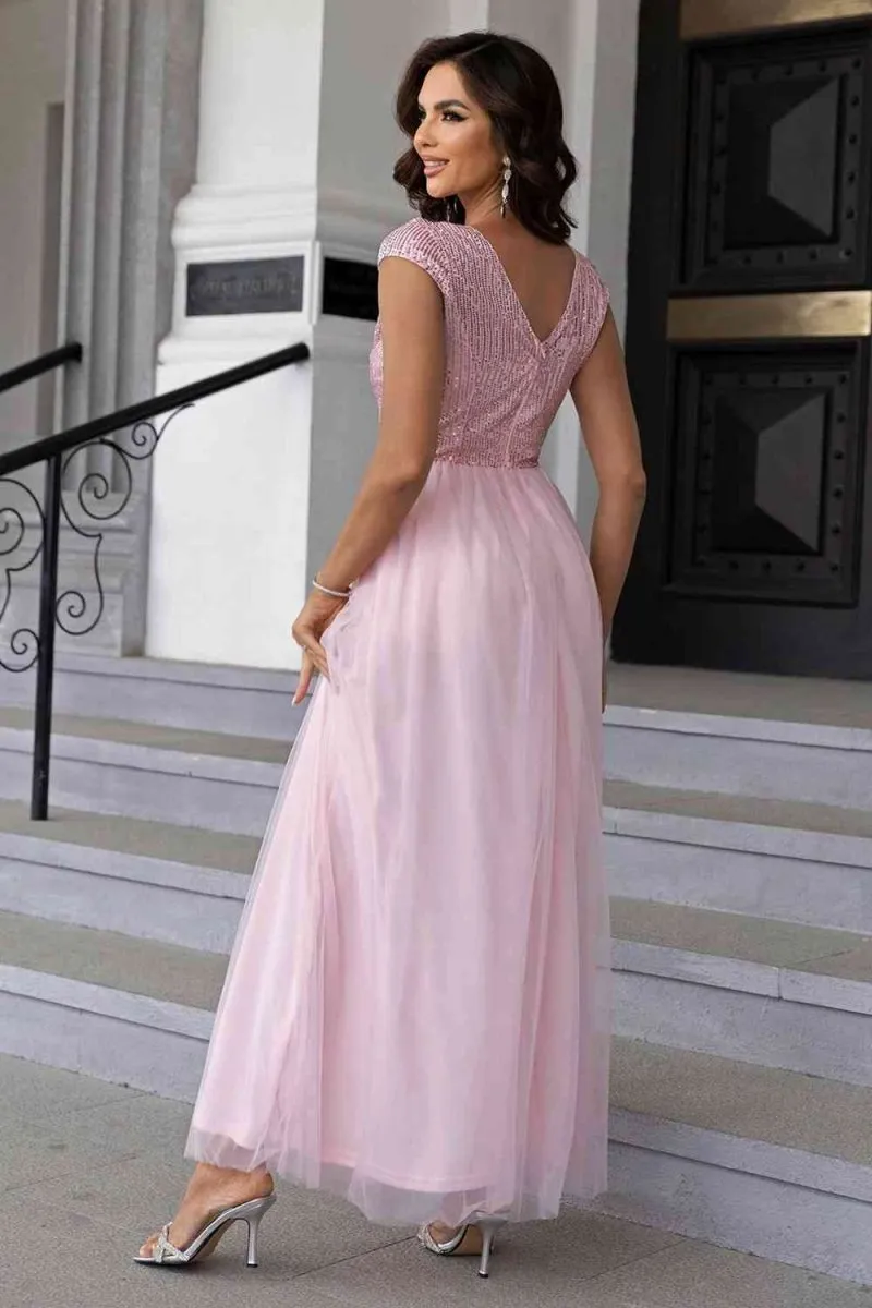 Until The Weekend Sequin Maxi Dress