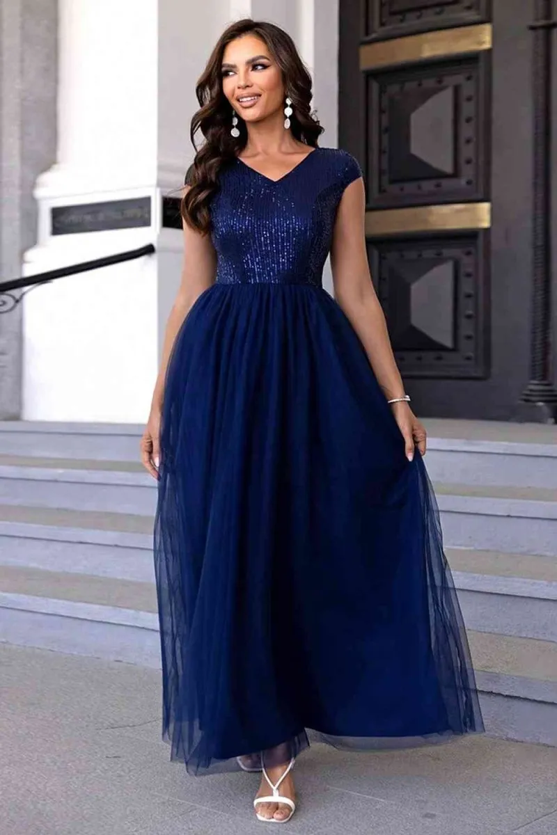 Until The Weekend Sequin Maxi Dress