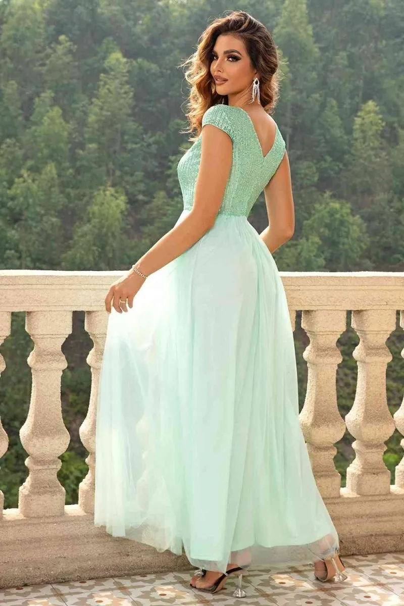 Until The Weekend Sequin Maxi Dress